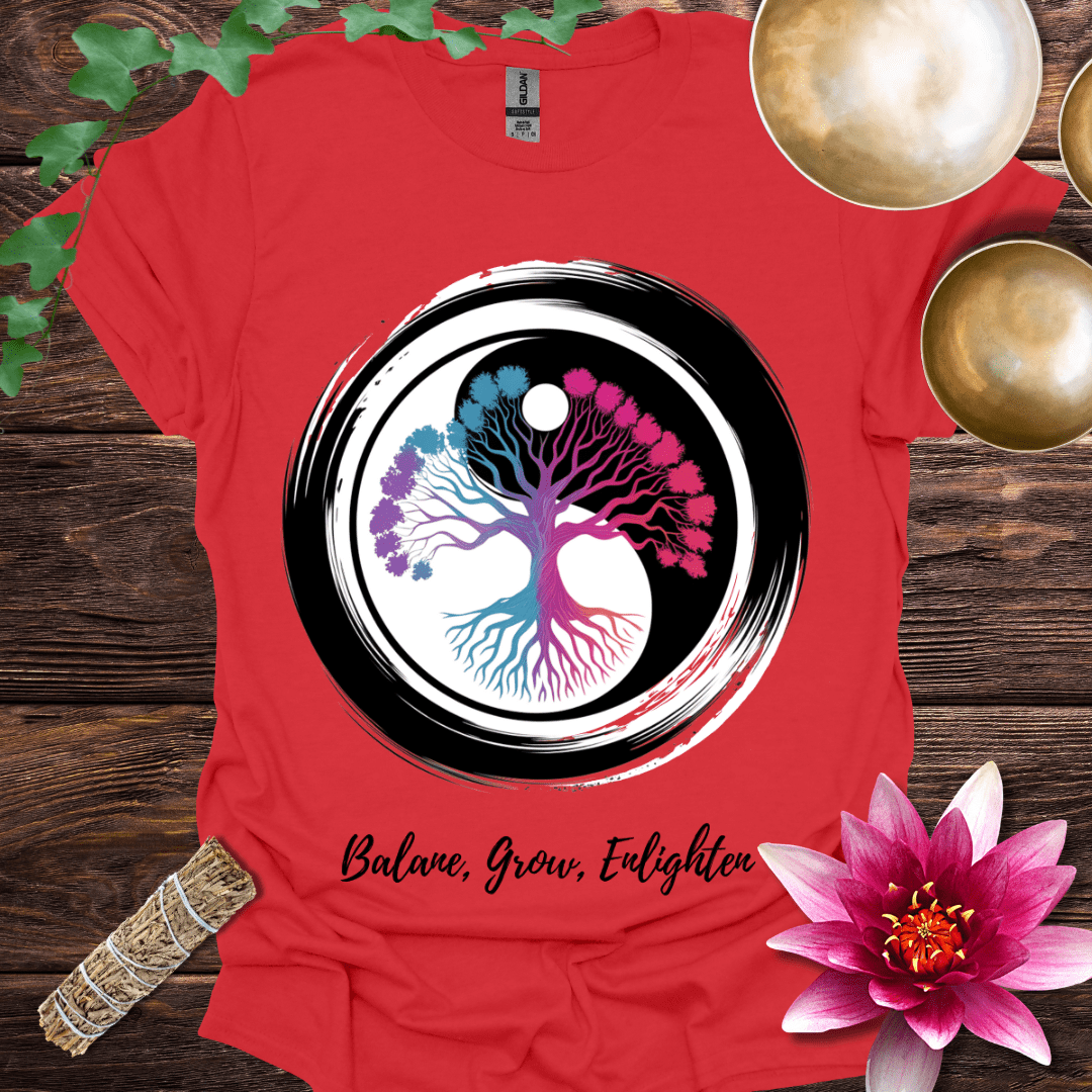 Balance, Grow, Enlighten variant 2 T