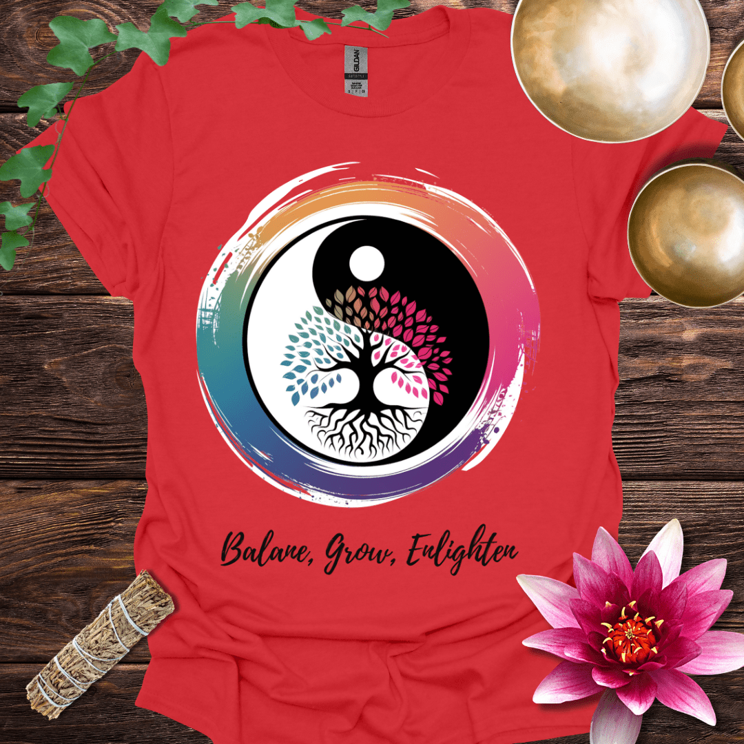 Balance, Grow, Enlighten variant 1 T