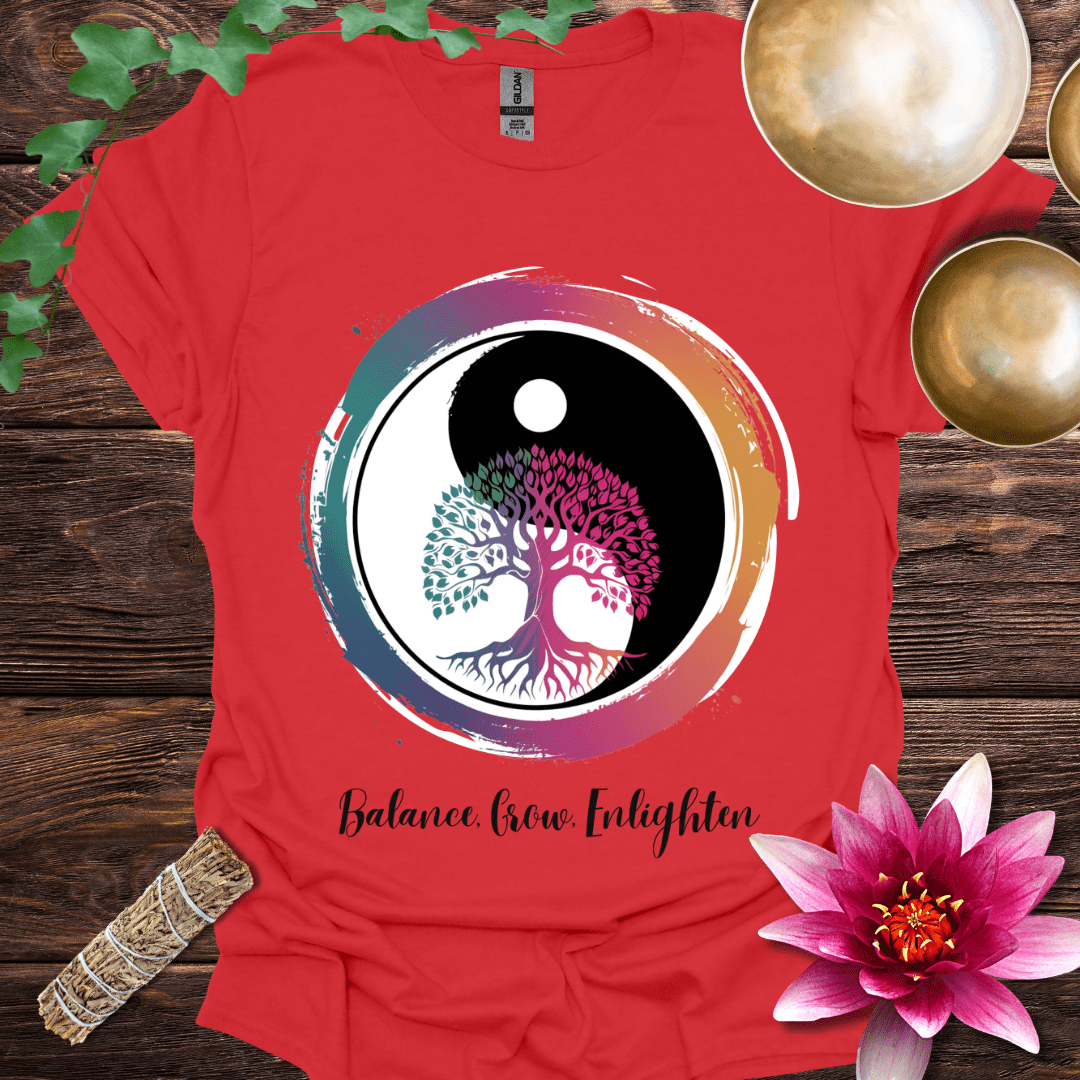 Balance, Grow, Enlighten variant 4 T