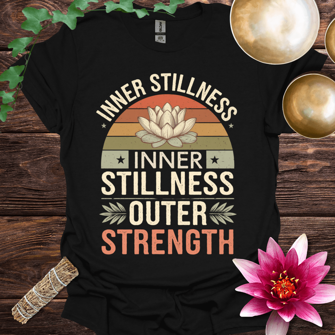 Inner Stillness Outer Strength variant 4 T