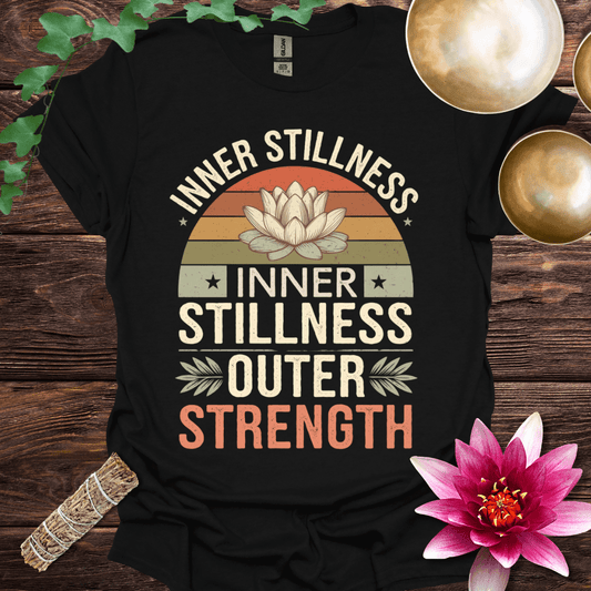 Inner Stillness Outer Strength variant 4 T