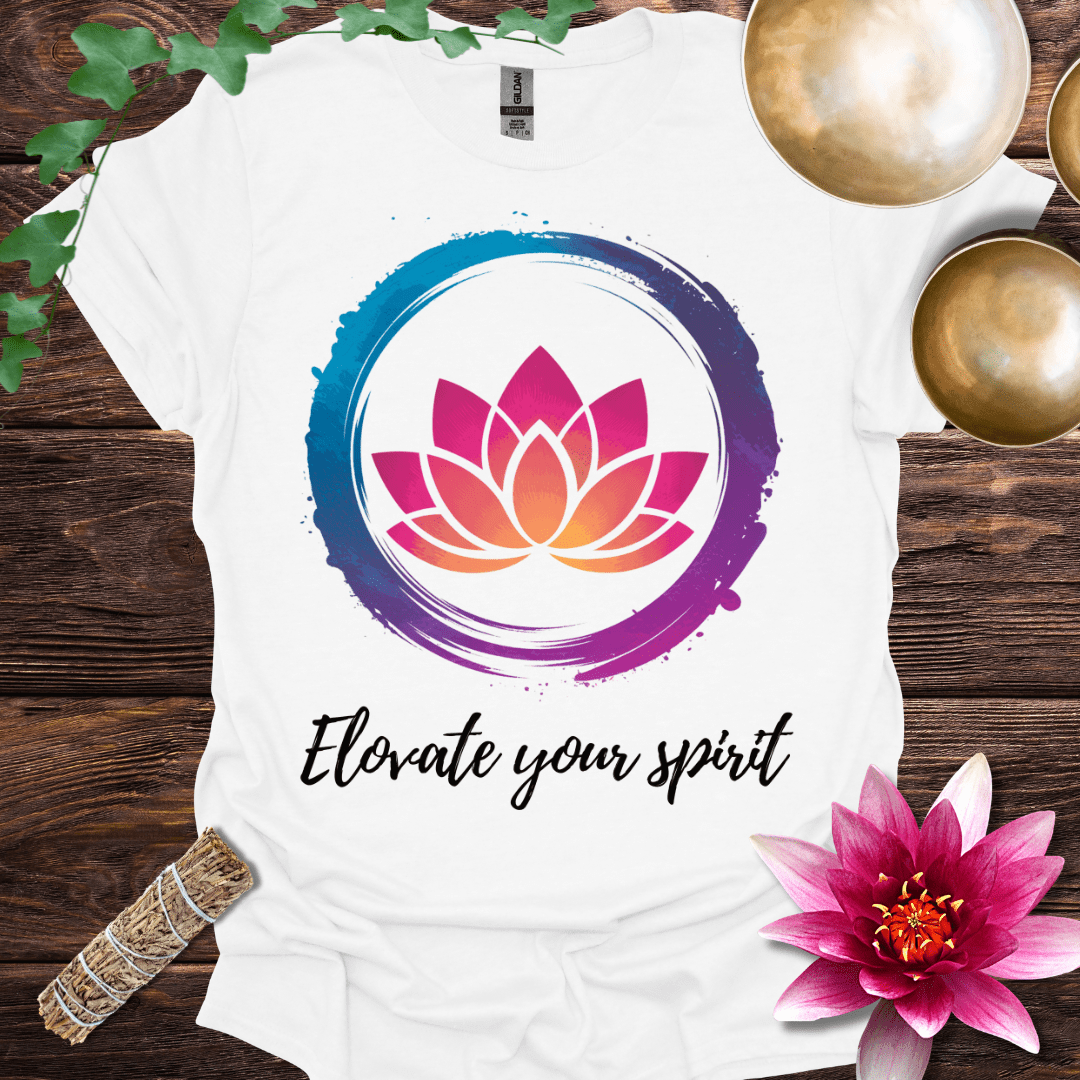 Elevate Your Spirit lotus variant 2 T
