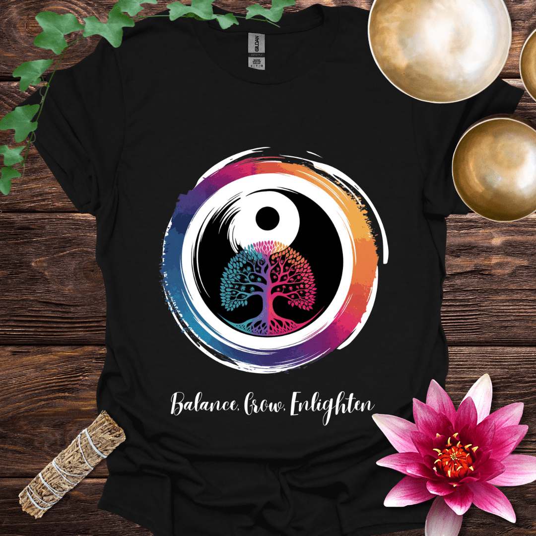 Balance, Grow, Enlighten variant 3 T