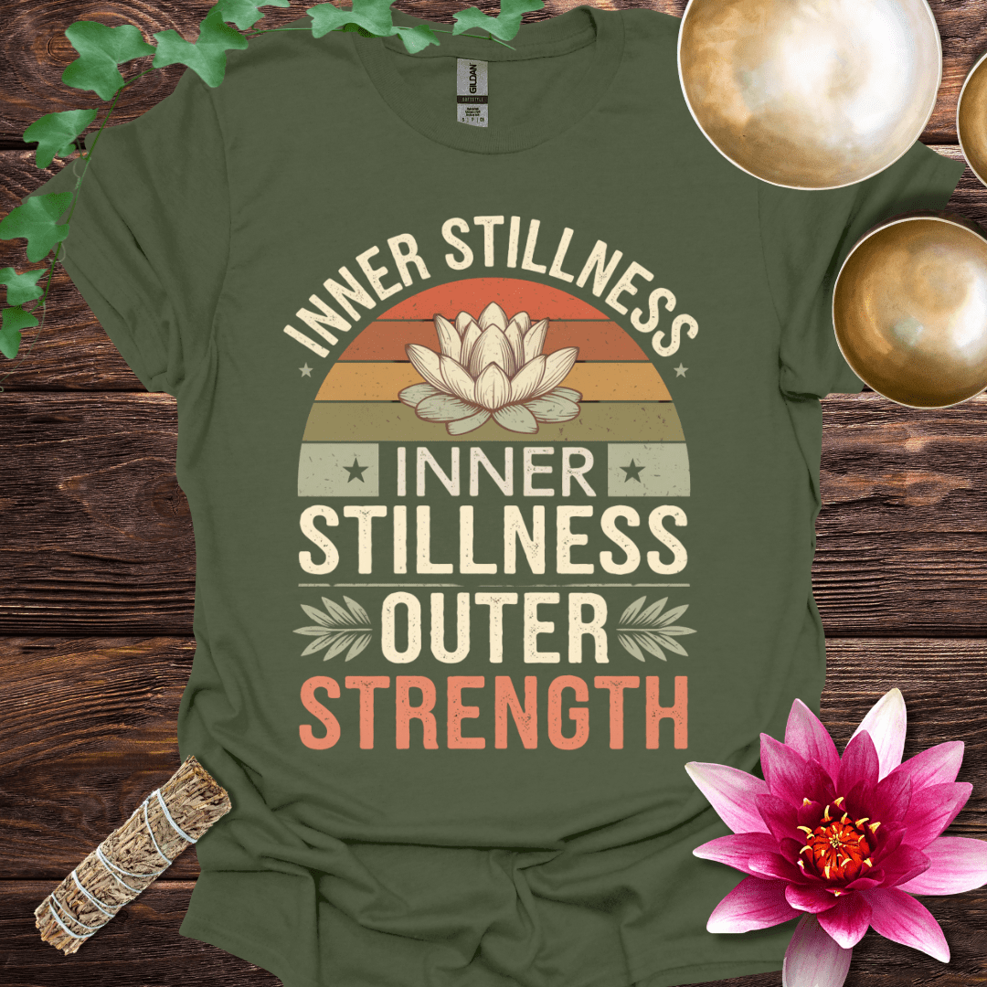 Inner Stillness Outer Strength variant 4 T