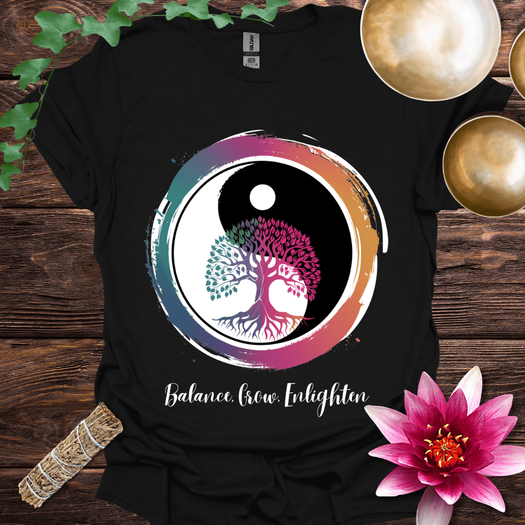 Balance, Grow, Enlighten variant 4 T