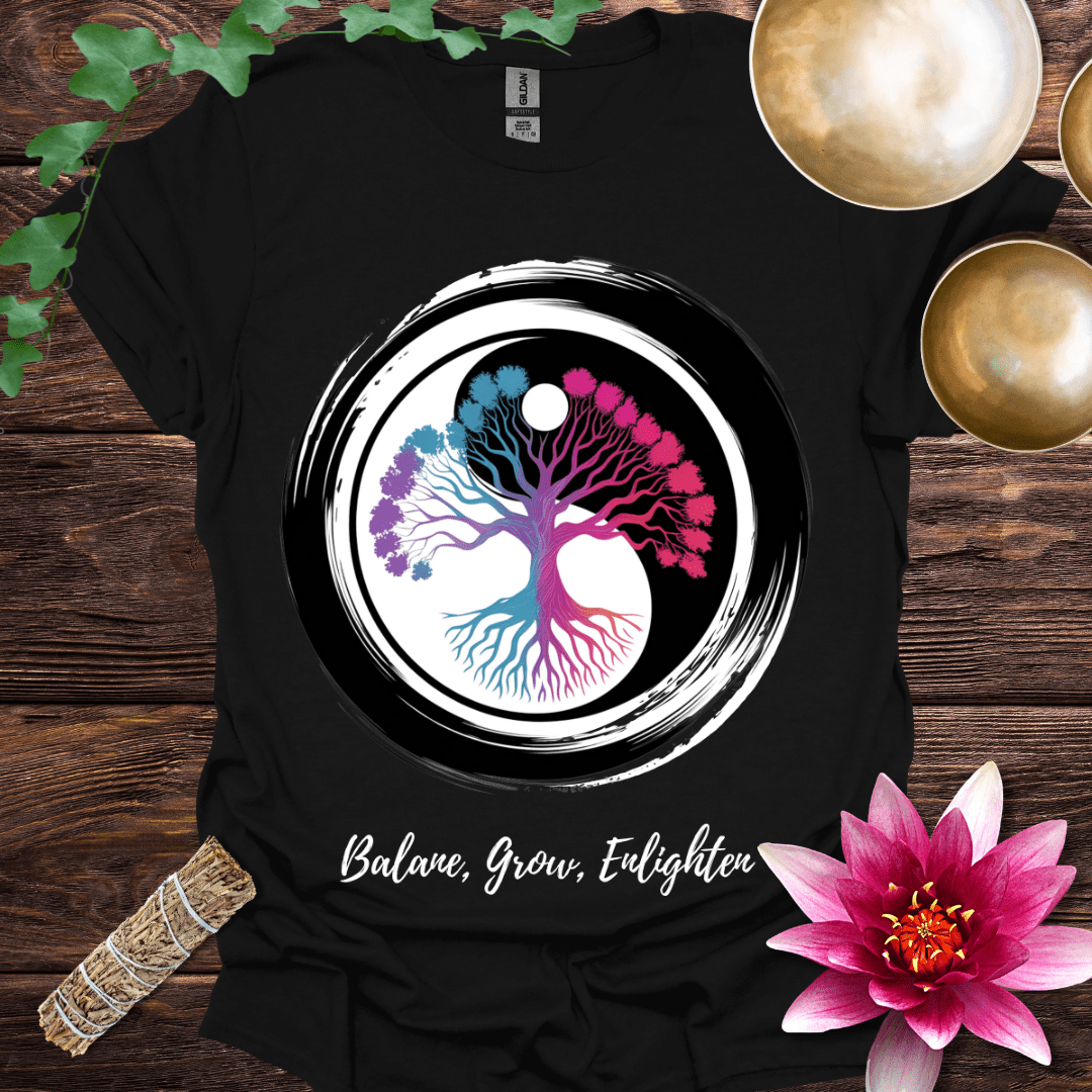 Balance, Grow, Enlighten variant 2 T