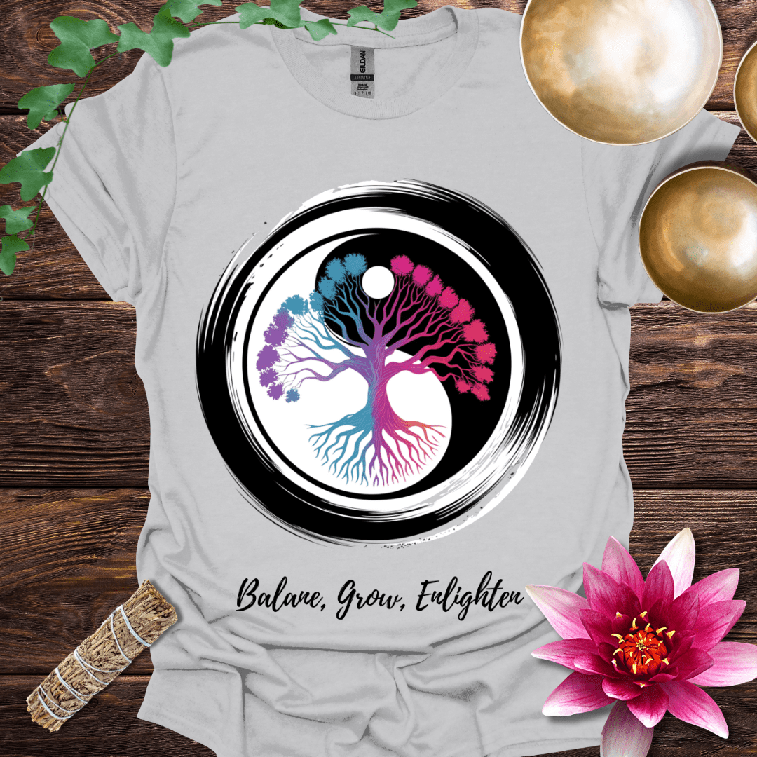 Balance, Grow, Enlighten variant 2 T