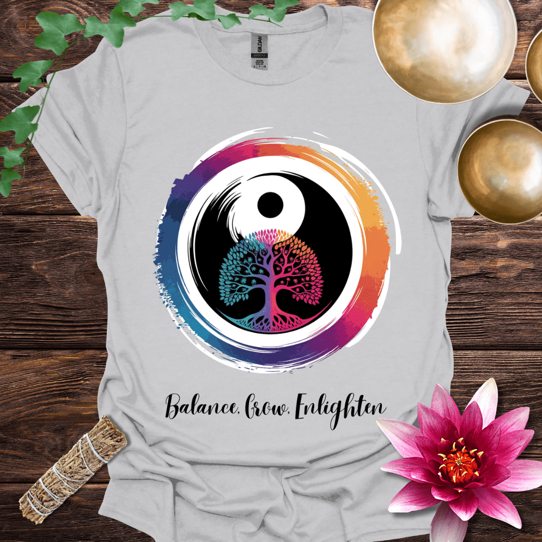 Balance, Grow, Enlighten variant 3 T