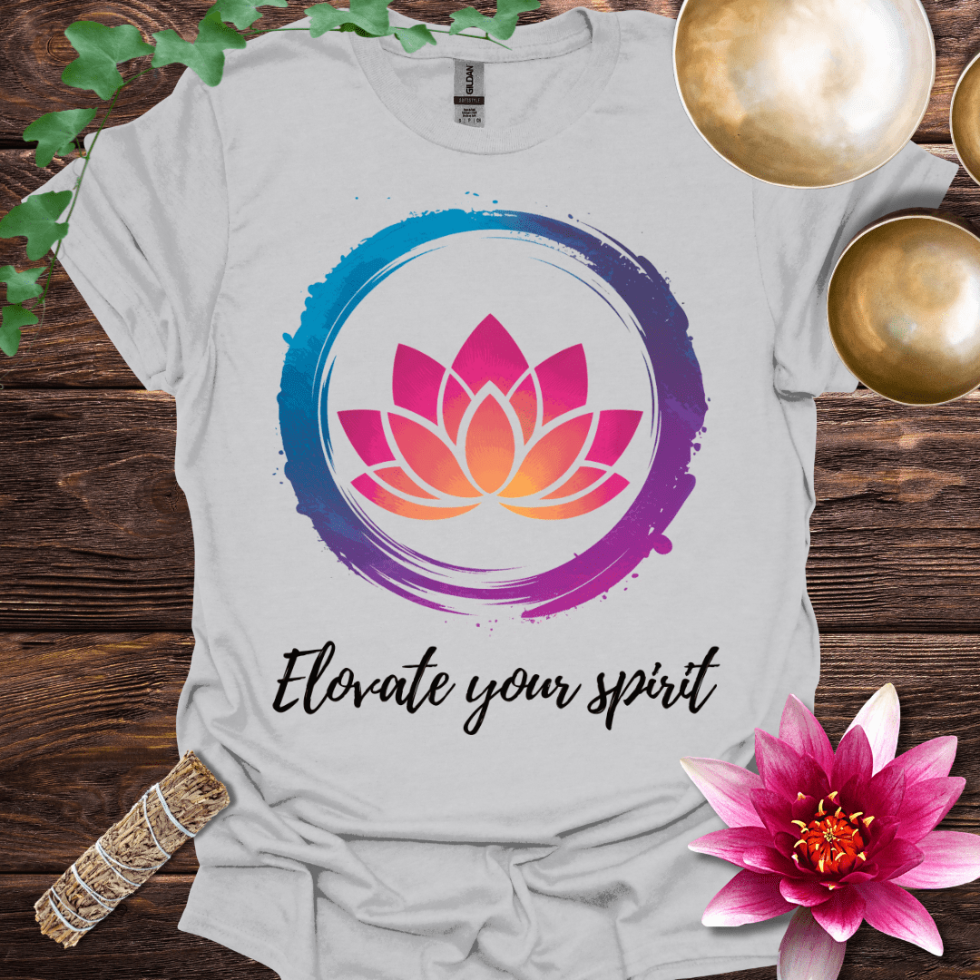 Elevate Your Spirit lotus variant 2 T