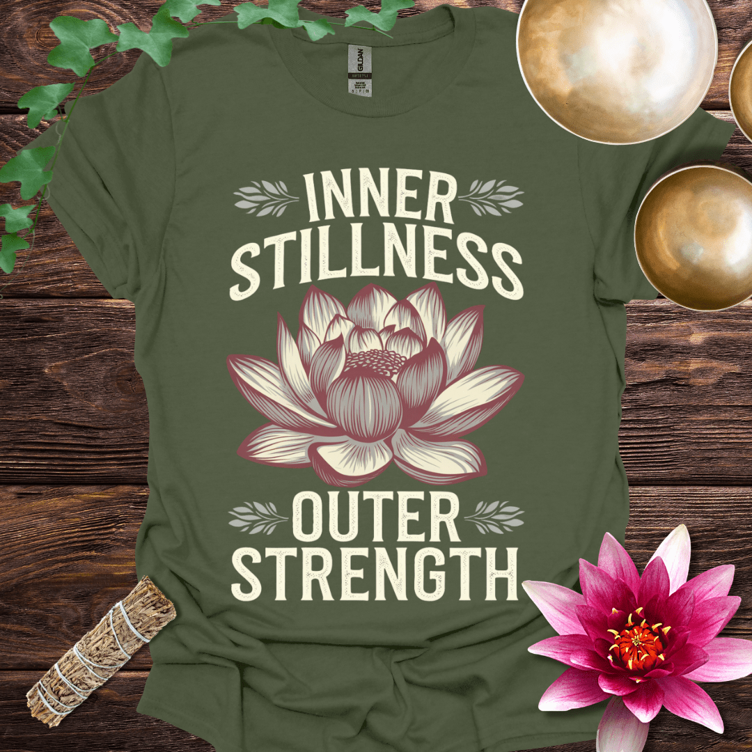 Inner Stillness Outer Strength variant 5 T