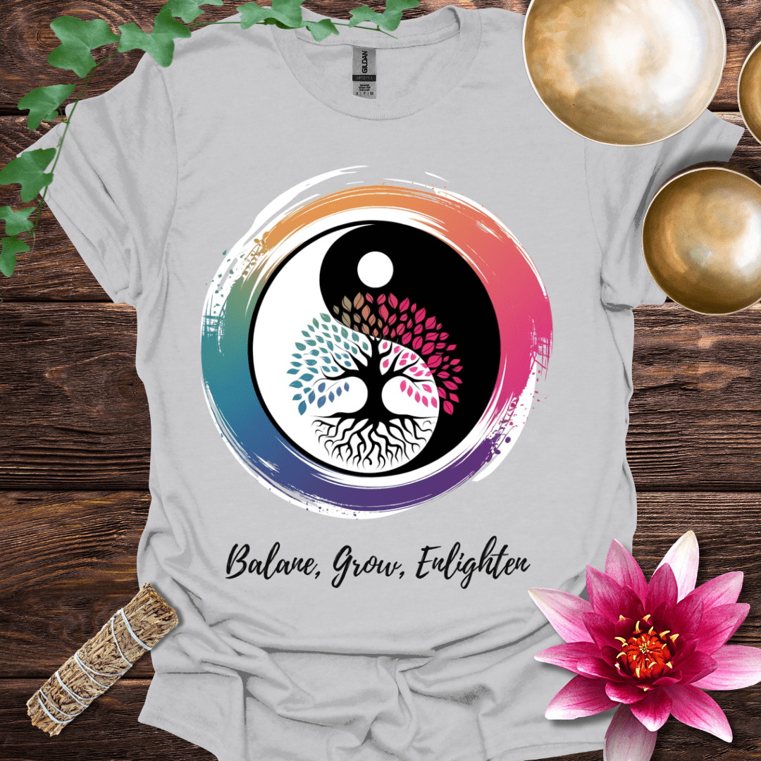 Balance, Grow, Enlighten variant 1 T