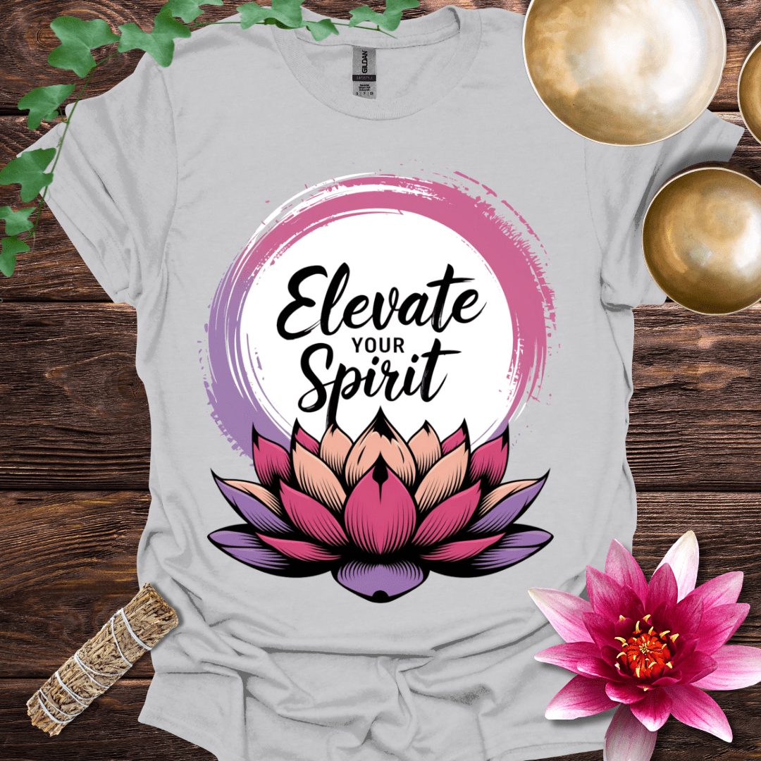 Elevate Your Spirit lotus variant 1 T