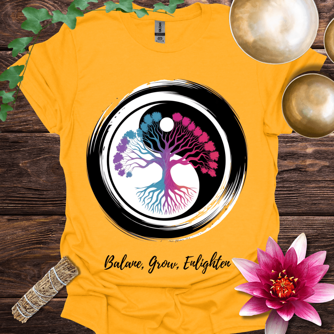 Balance, Grow, Enlighten variant 2 T