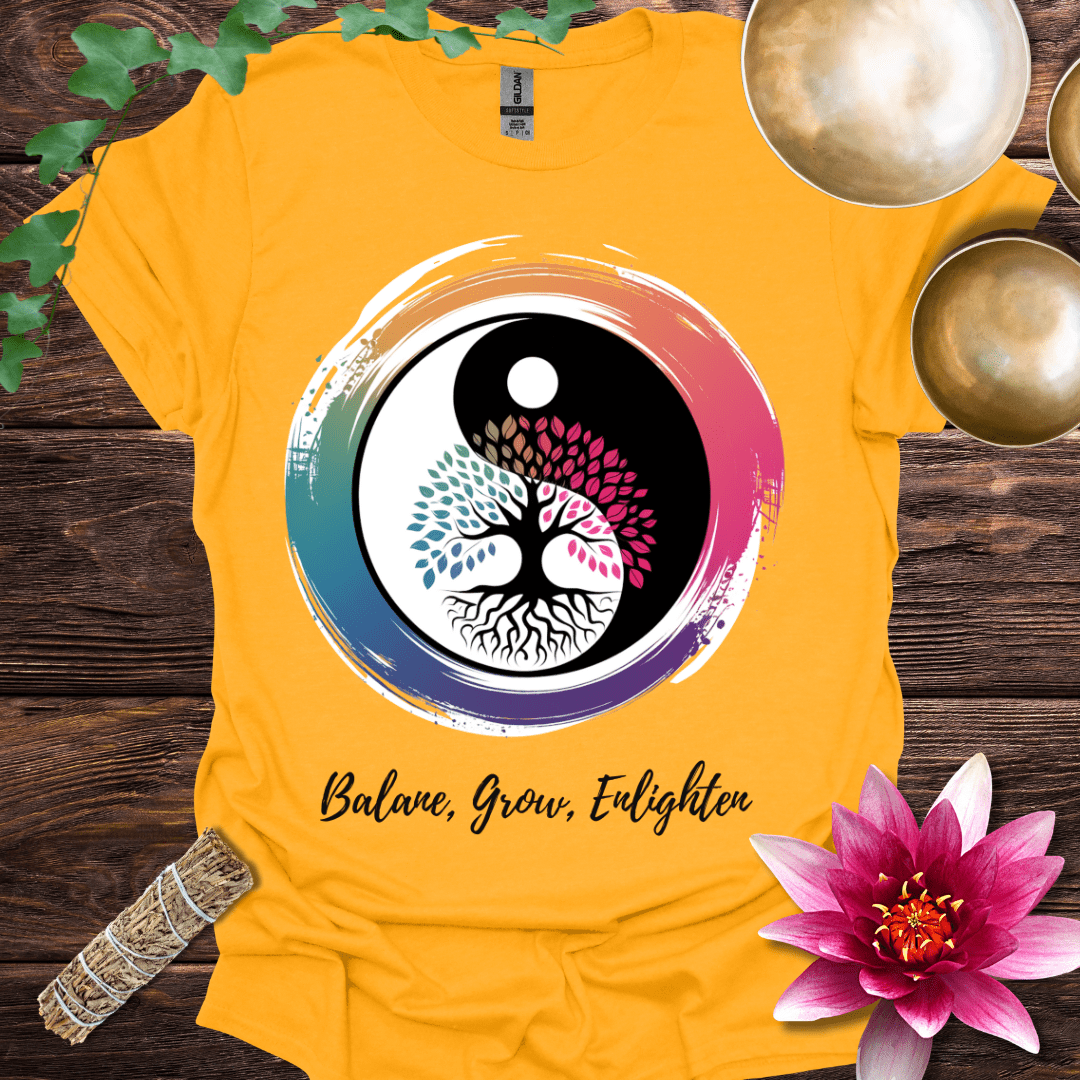 Balance, Grow, Enlighten variant 1 T