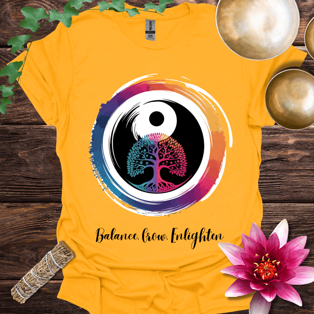Balance, Grow, Enlighten variant 3 T