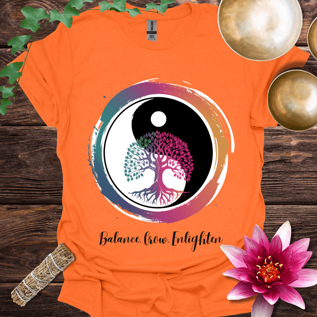 Balance, Grow, Enlighten variant 4 T