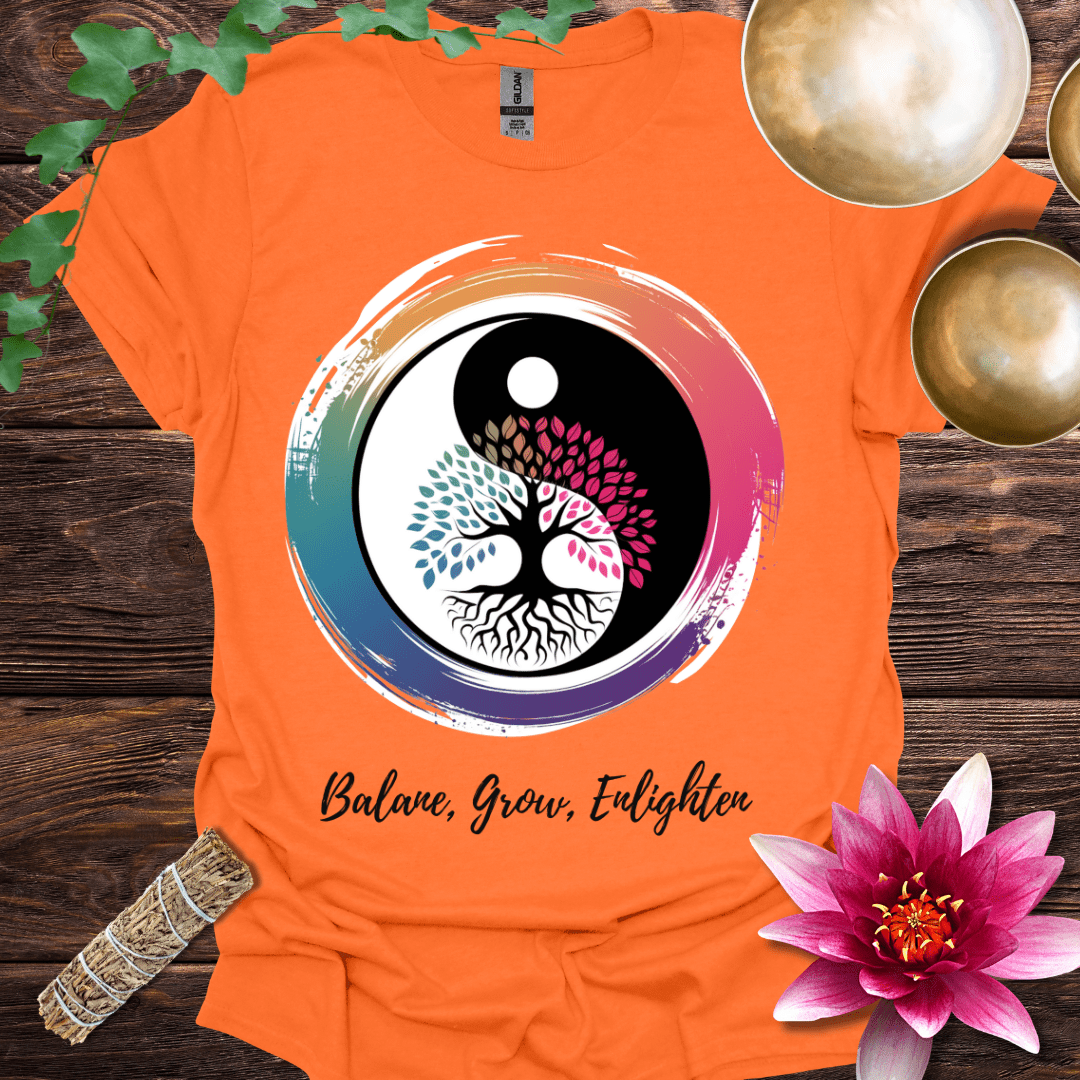 Balance, Grow, Enlighten variant 1 T