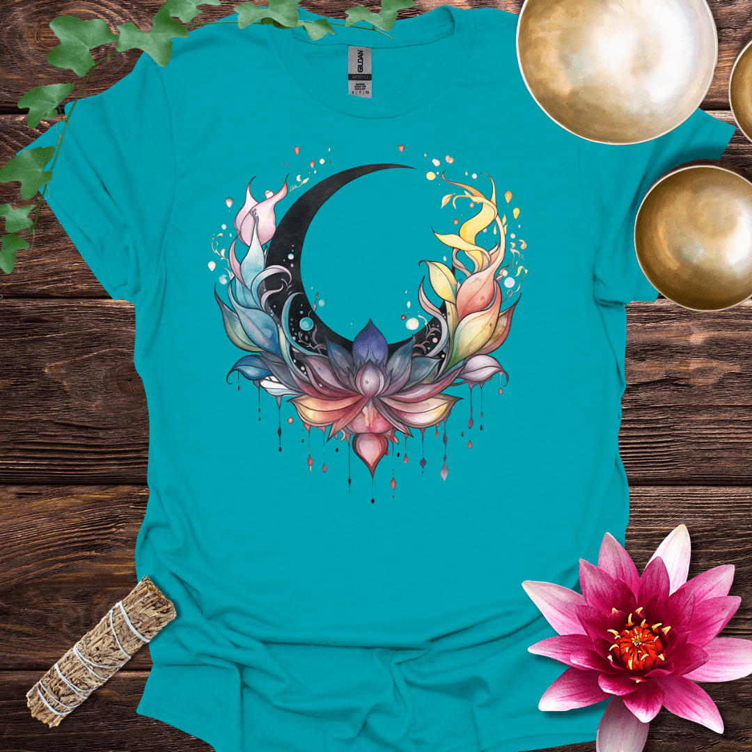 Lotus Crecent Moon T