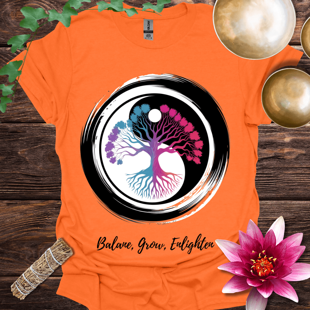 Balance, Grow, Enlighten variant 2 T