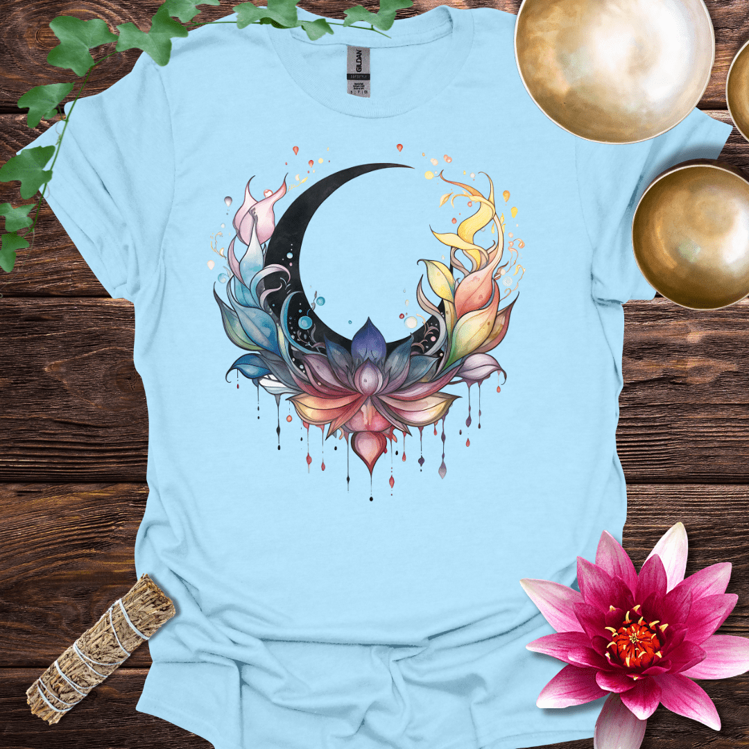 Lotus Crecent Moon T