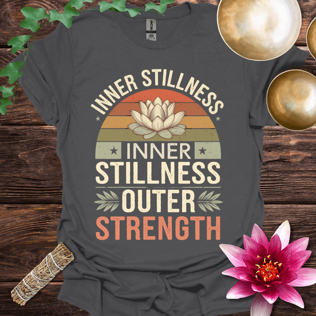Inner Stillness Outer Strength variant 4 T