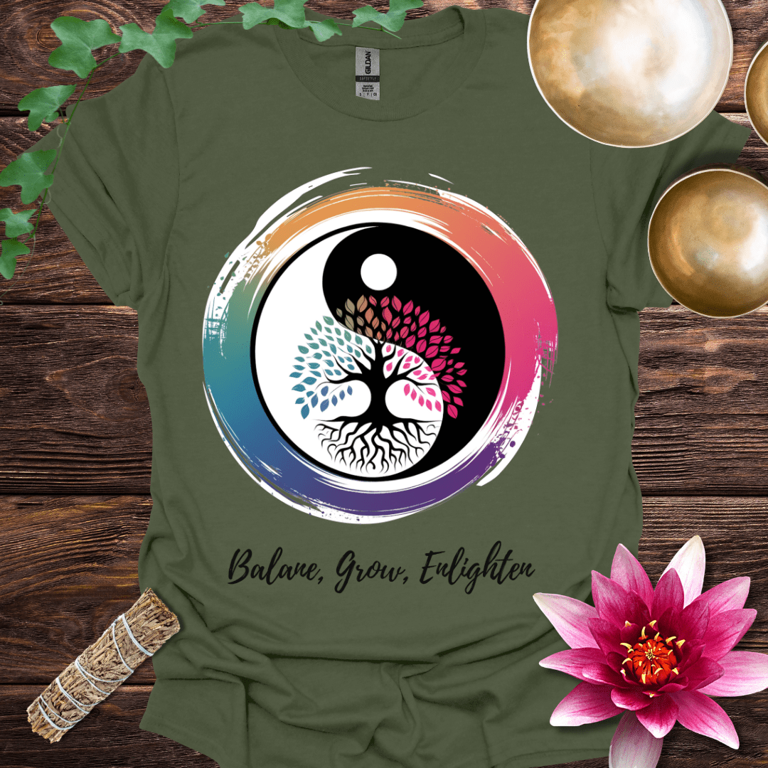 Balance, Grow, Enlighten variant 1 T