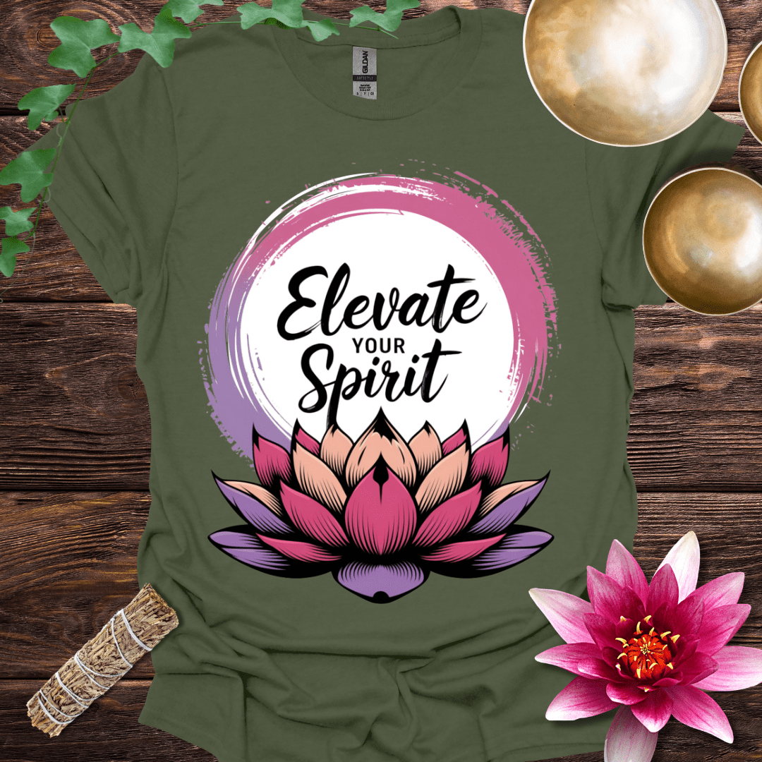 Elevate Your Spirit lotus variant 1 T