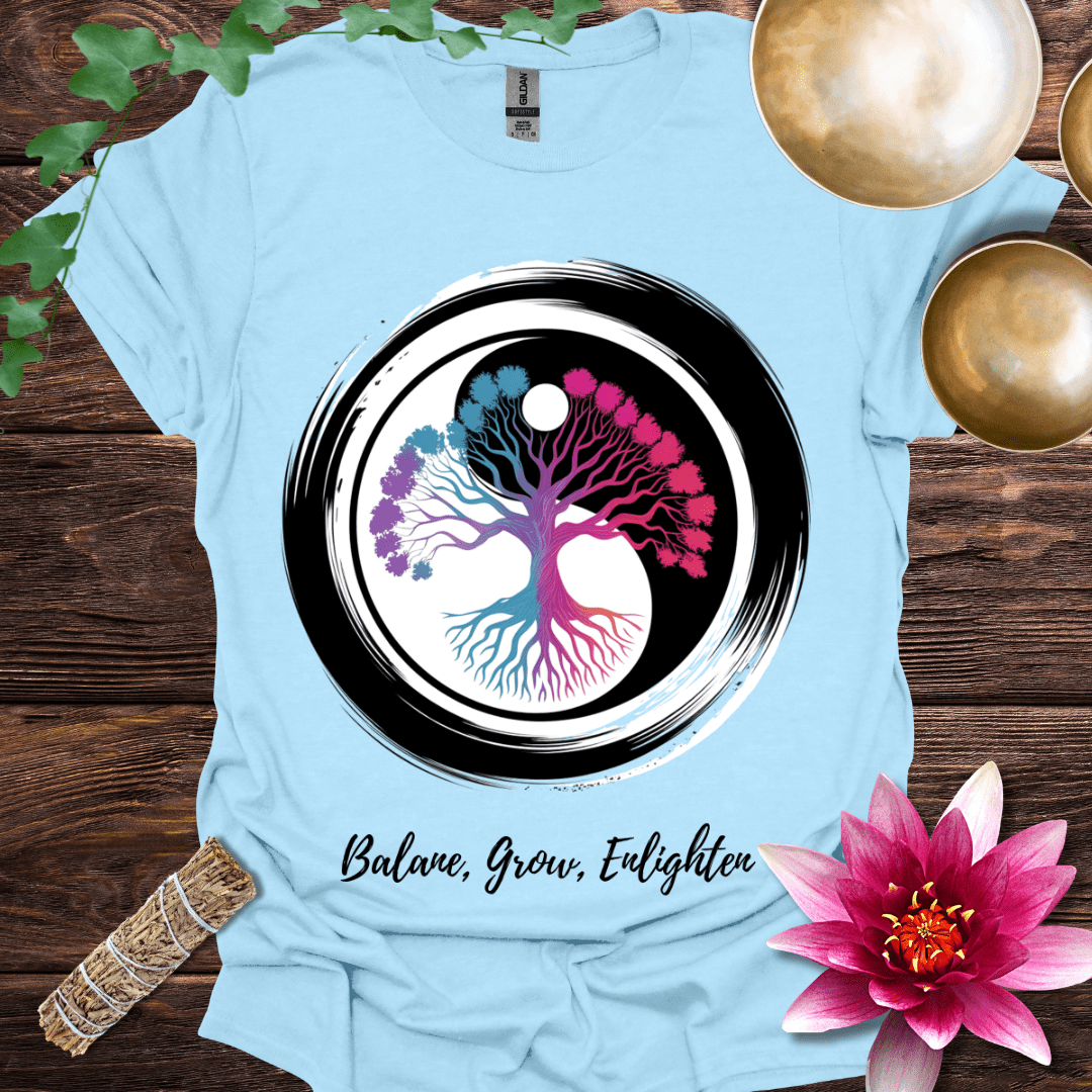 Balance, Grow, Enlighten variant 2 T