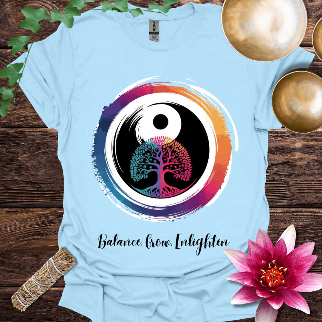 Balance, Grow, Enlighten variant 3 T