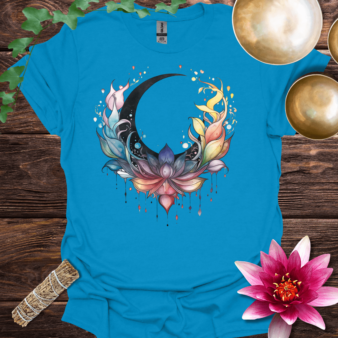 Lotus Crecent Moon T