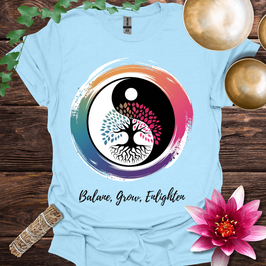 Balance, Grow, Enlighten variant 1 T