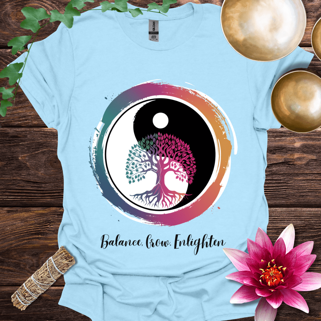 Balance, Grow, Enlighten variant 4 T