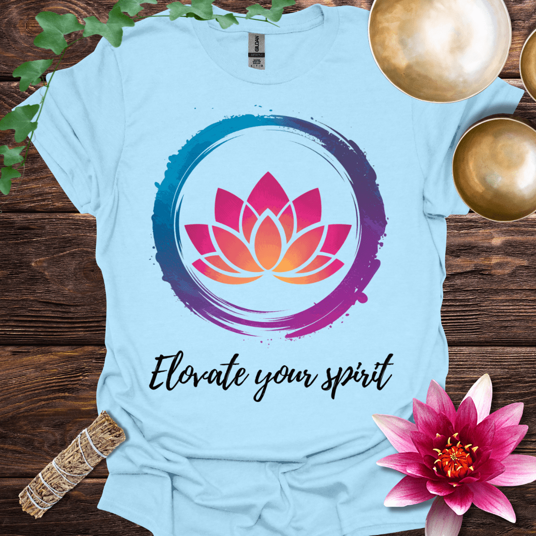 Elevate Your Spirit lotus variant 2 T