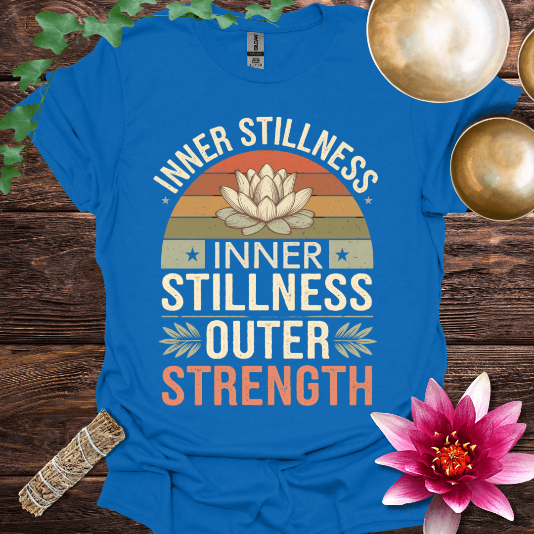 Inner Stillness Outer Strength variant 4 T