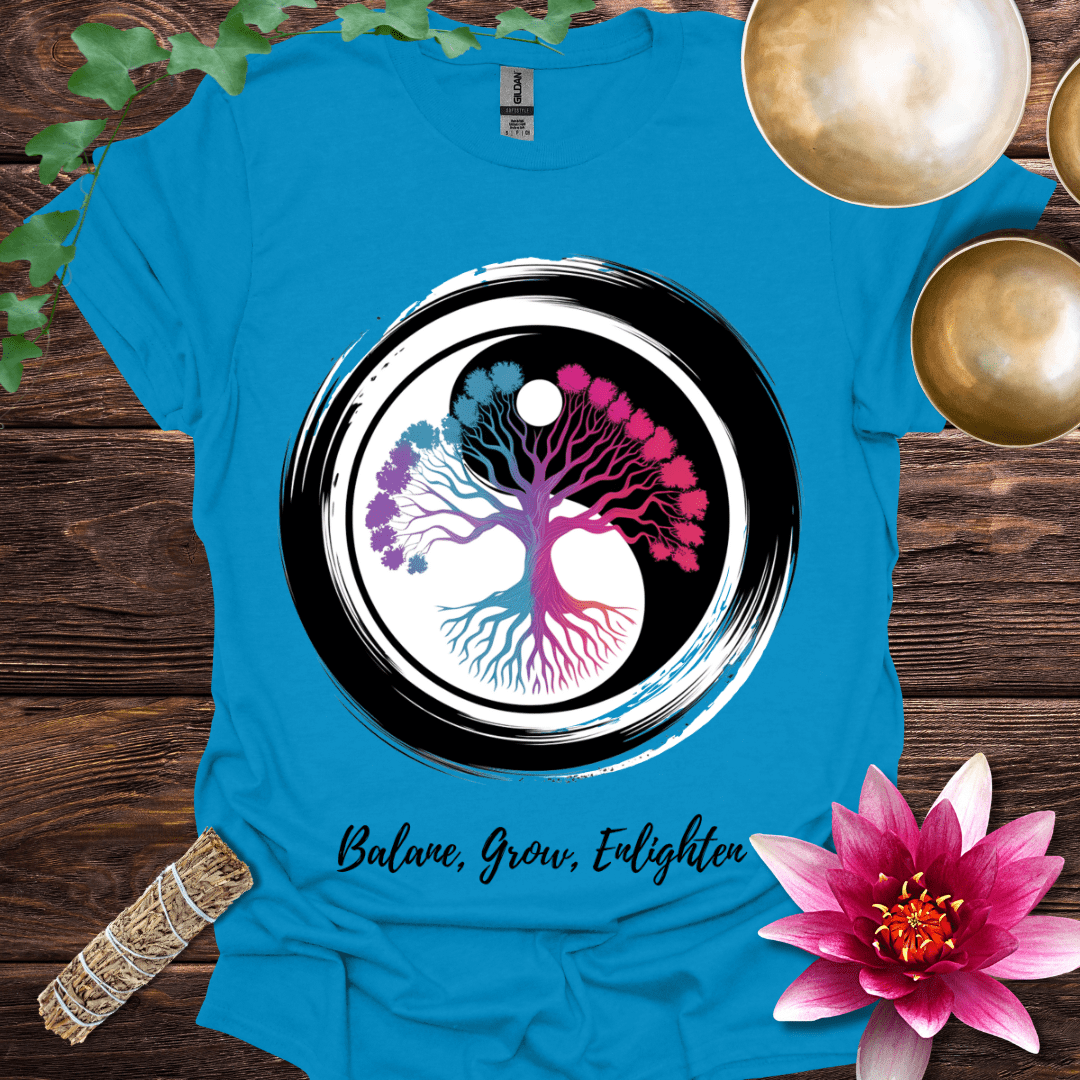 Balance, Grow, Enlighten variant 2 T