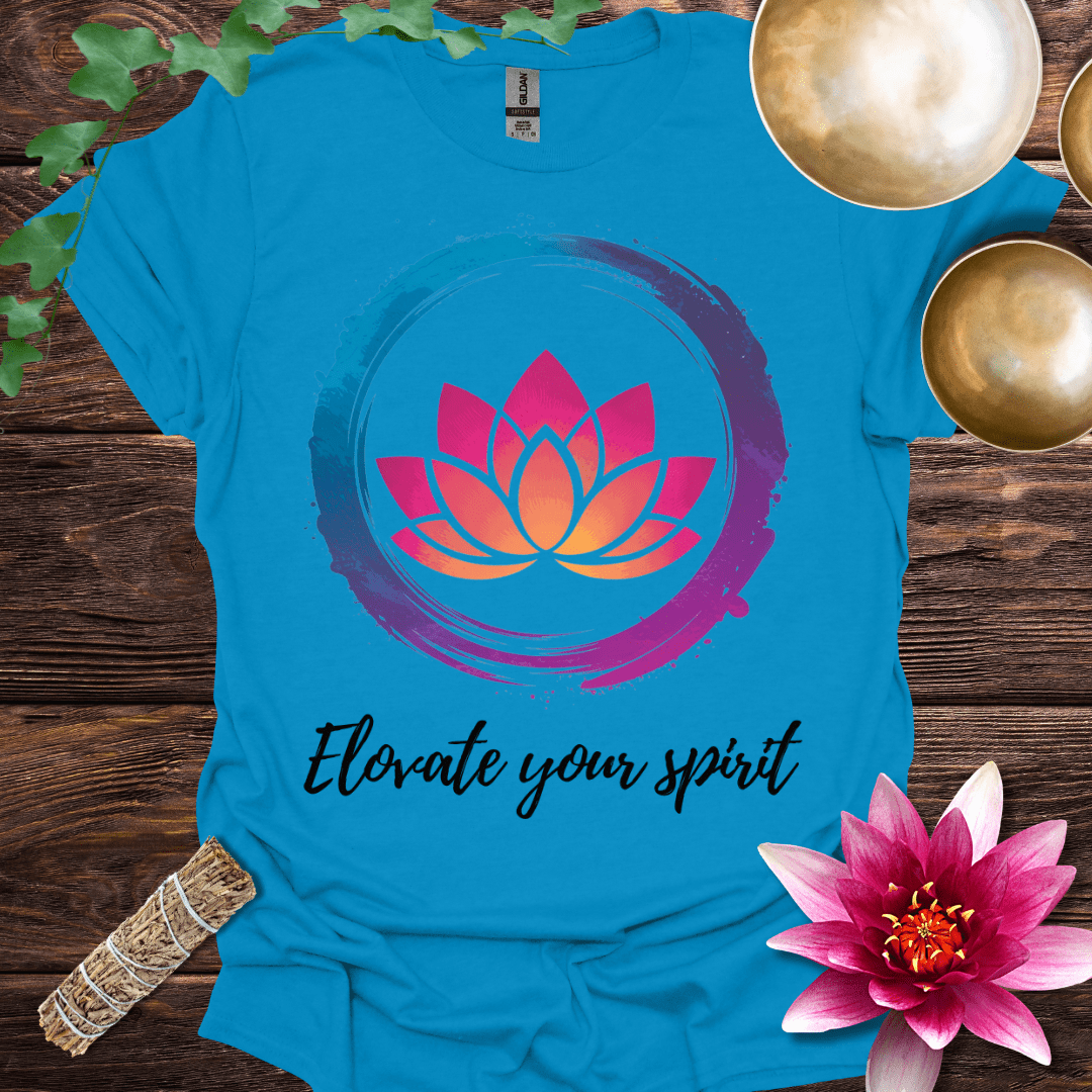Elevate Your Spirit lotus variant 2 T