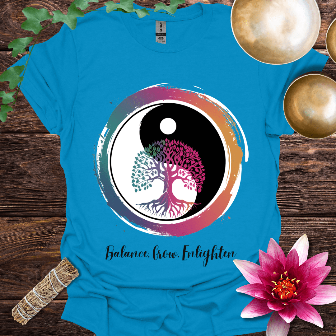 Balance, Grow, Enlighten variant 4 T