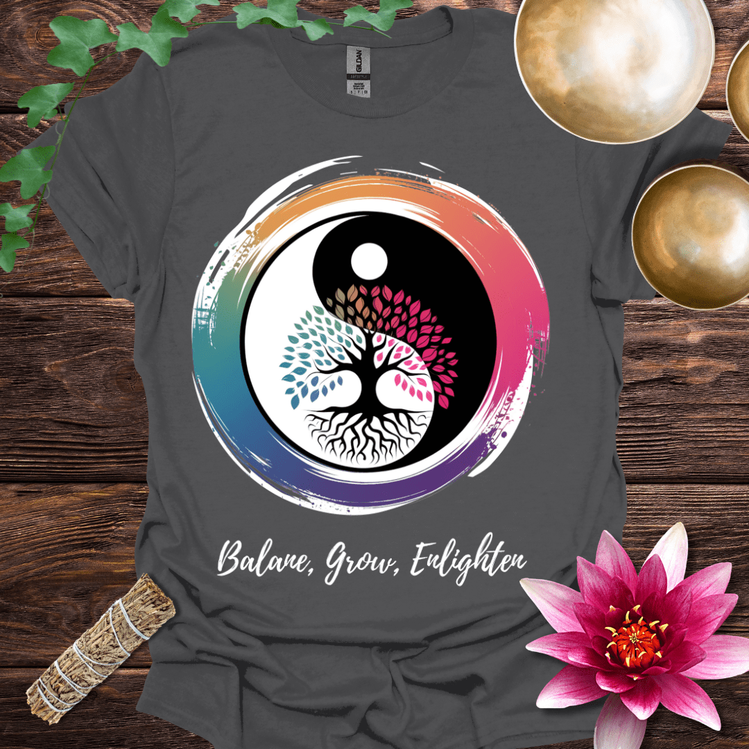 Balance, Grow, Enlighten variant 1 T
