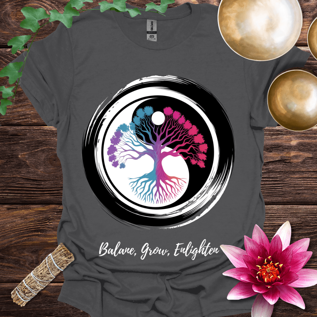 Balance, Grow, Enlighten variant 2 T