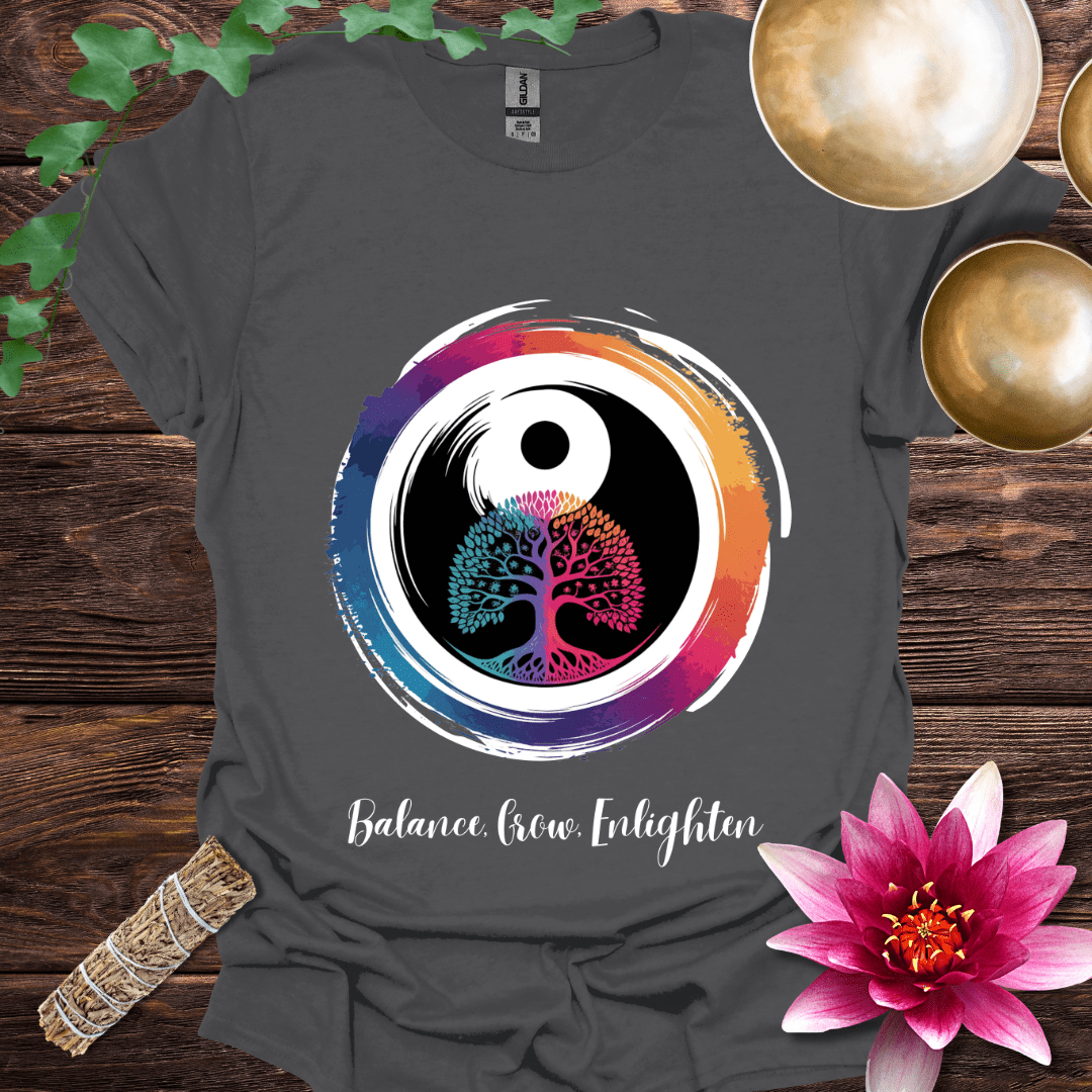 Balance, Grow, Enlighten variant 3 T