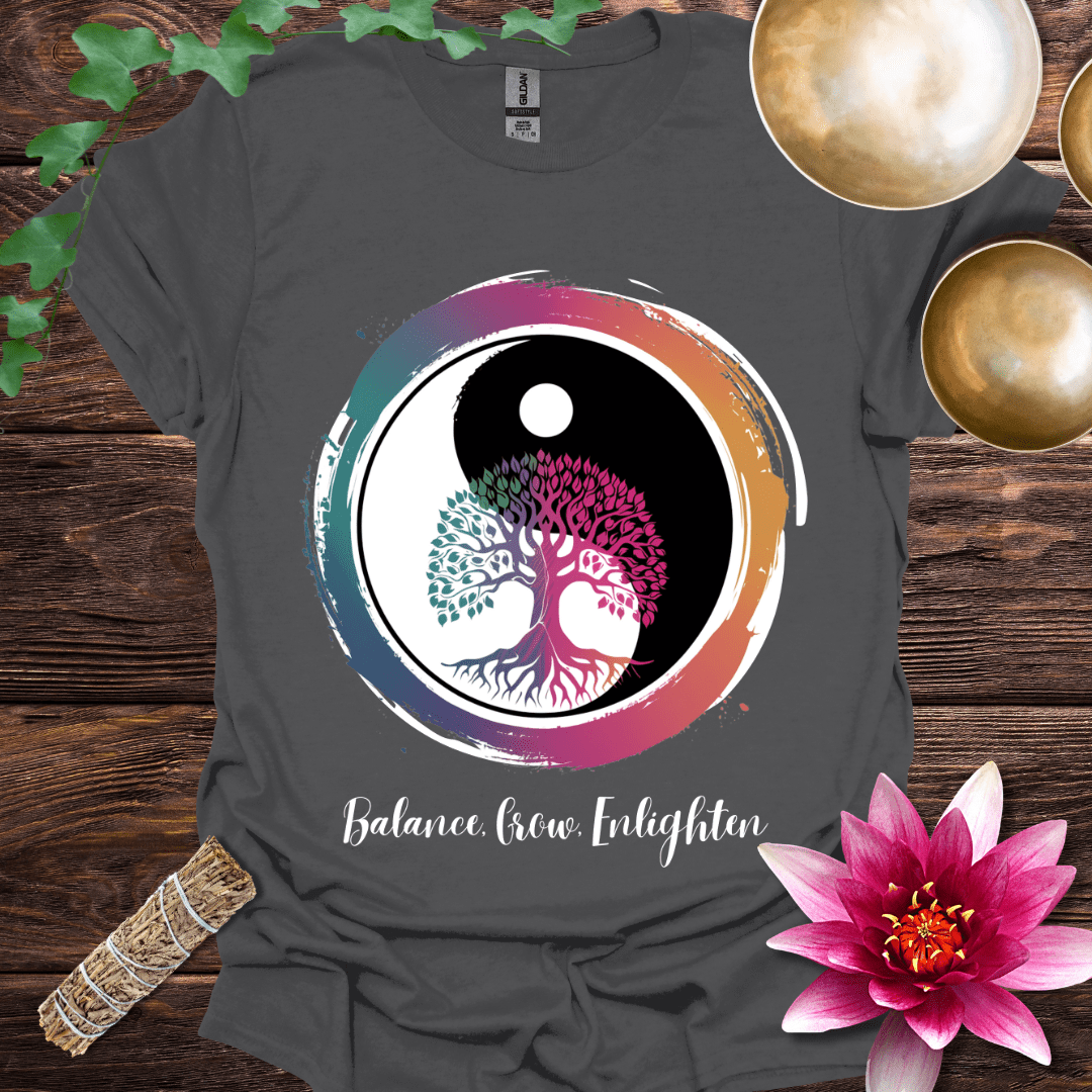 Balance, Grow, Enlighten variant 4 T
